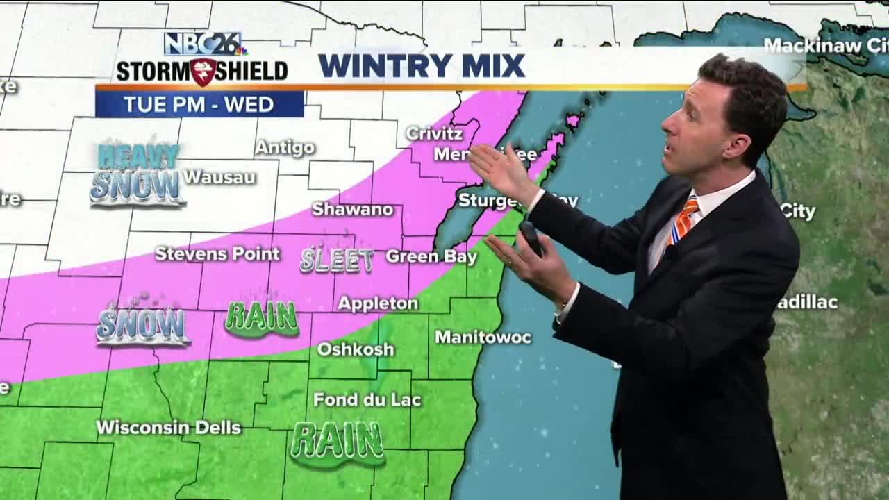 Michael Fish's NBC26 weather forecast