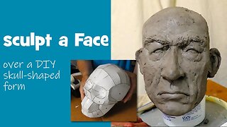 Sculpt A Face Over An Easy Diy Armature