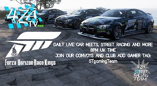 4ZA STREET RACING TV - NEXT CONVOY 2pm UK TIME with @ForzaTreysVex