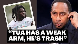Stephen A Smith goes CRAZY on Tua Tagovailoa's WEAK arm strength and Tyreek Hill gets ANGRY!!!