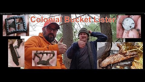 Treasure Hunting - Colonial Bucket Lister