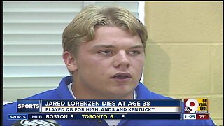 Jared Lorenzen dies at age 38