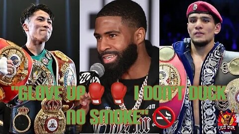 (WHOA) Stephen Fulton has message for Monster Inoue and Mj Akhmadaliev! "GLOVE UP"! (audio) #TWT