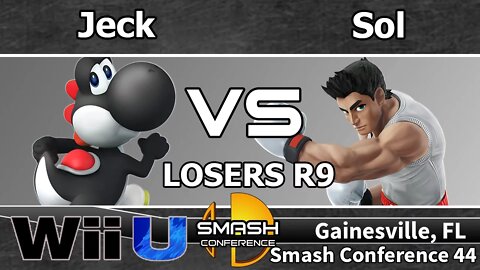 Jeck (Yoshi) vs. MVG|Sol (Little Mac) - SSB4 Losers R9 - SC44