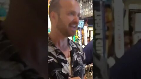 BREAKING BAD! AARON PAUL Tequila Advice #doshombres #shorts