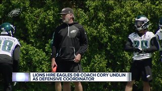 Lions hire Eagles DB coach Cory Undlin as defensive coordinator