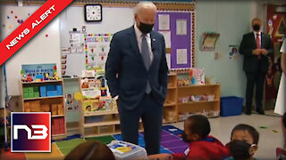 Joe Biden Hides Out In Elementary School to Avoid Journalists