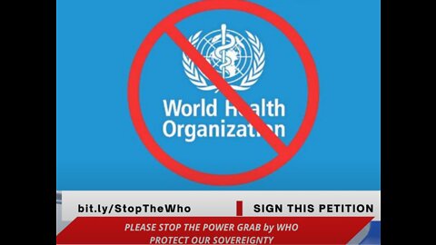 Please sign our petition: Do not give away our sovereignty to the WHO