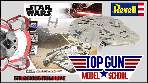 TOP GUN MODEL SCHOOL - LIVE! (Revell: Millennium Falcon)