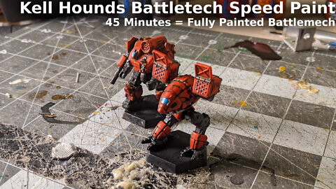 Kell Hounds Battlemech Speed Paint - Battletech: A Game of Armored Combat