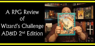 Wizard's Challenge from AD&D 2nd edition (RPG Review)