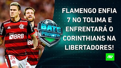 Flamengo faz 7 a 1 e PEGA o Corinthians; Palmeiras GOLEIA, e Rony marca de BICICLETA! | BATE-PRONTO