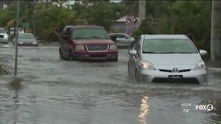 Tropical Storm Eta causes flooding in Fort Myers Beach