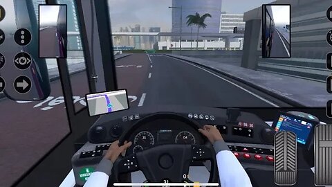 BeamNG drive, bus route 4 Dubai perfect views complete