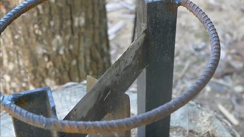 Awesome Device For Splitting Firewood