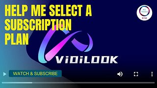 Vidilook Help Me Select A Subscription Plan