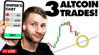 LIVE ALTCOIN TRADING! Setups and Trades For This Week! (Bullish Indicator)