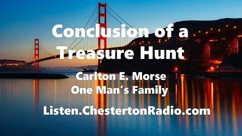 Conclusion of a Treasure Hunt - One Man's Family