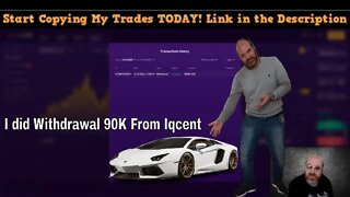 BinBotpro Binary Options Robot - Iqcent Withdrawal 90K - Alpha One AI-Bot