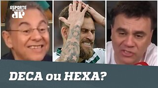 O Palmeiras é DECA ou HEXA? Flavio zoa, e Mauro DÁ NO MEIO!