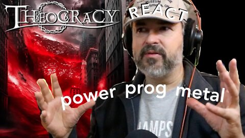 First react | Theocracy | The Gift of Music | Prog Power Metal