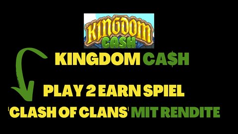 'CLASH OF CLANS' MIT 3% RENDITE/TAG - KINGDOM CASH | 2022 (Deutsch)