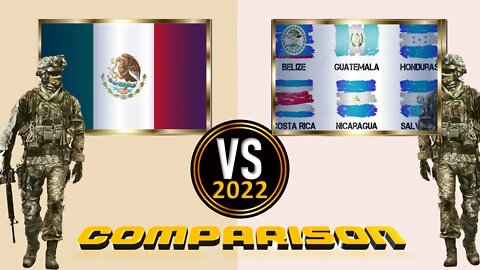 México VS Centroamérica y el Caribe 🇲🇽 Comparación Poder Militar Ejército 2022✈ Army comparison