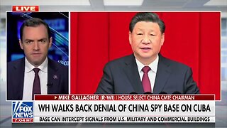 Rep. Mike Gallagher Slams The Biden Administration For Backtracking On The Chinese Spy Balloon, Base