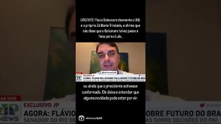 Flavio Bolsonaro desmente imprensa e sugere novidades do capitão a caminho