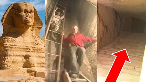 The head of the great Sphinx: is it the gateway to a secret city?