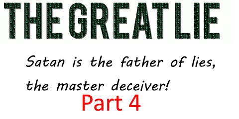 LIVE Sunday 6:30pm EST - Part 4 - Deep Dive into the false prophecies Satan uses to fool the world