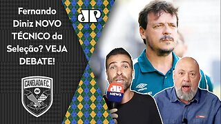 "TÃO FALANDO em DINIZ na Seleção? PARA! ISSO É UM..." OLHA esse DEBATE sobre NOVO TÉCNICO do Brasil!