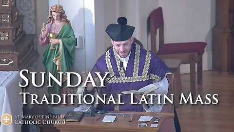 Sermon for the Third Sunday of Lent, March 20, 2022 (TLM)