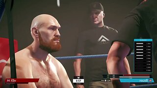 Undisputed Online Ranked Gameplay Joe Frazier vs Tyson Fury