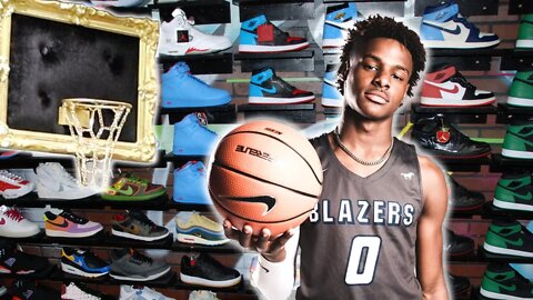 Bronny James Goes Shopping For Sneakers With CoolKicks