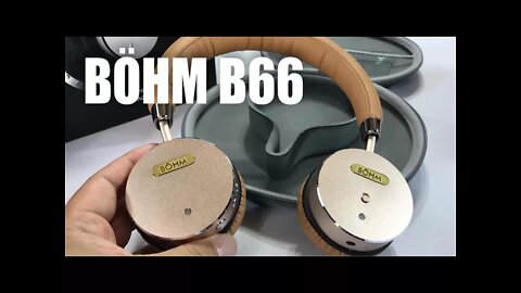 BÖHM B66 Bluetooth Wireless Active Noise Cancelling Headphones review