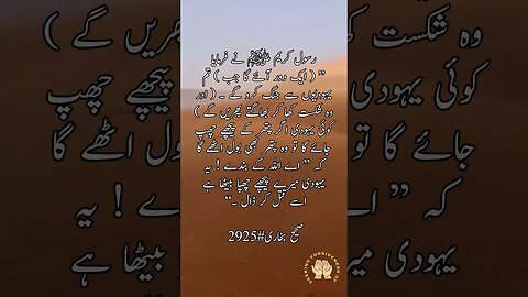 Hadees | Sahi Bukhari 2925 | #youtubeshorts #youtube #ytshorts #youtuber #islam