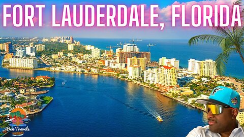 Fort Lauderdale Beach Florida | Fort Lauderdale City Tour 🌴