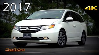 2017 Honda Odyssey Touring Elite - Ultimate In-Depth Look in 4K