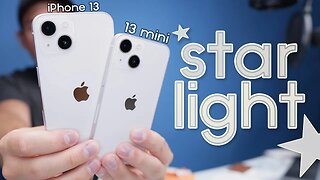 Starlight iPhone 13 Unboxing & First Impressions!