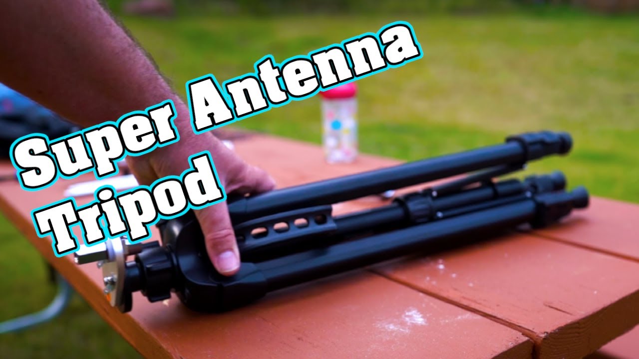 MP1 Super Antenna Tripod Mount 11 SWR Test Success!