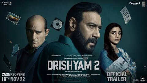 Drishyam 2 "दृश्यम 2" OFFICIAL TRAILER | Ajay Devgn, Akshaye Khanna, Tabu, Shriya Saran