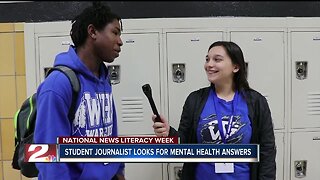 National News Literacy Week: Student journalist looks for mental health answers