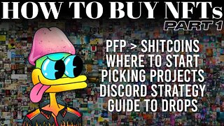 How to buy and sell digital PFP collectible NFTs | PART 1