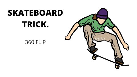 SKATEBOARD TRICK.