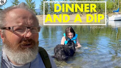 DINNER AND A DIP - JULY 31/23 (VLOG 844) #lifevlog #bbqchicken #scallopedpotatoes