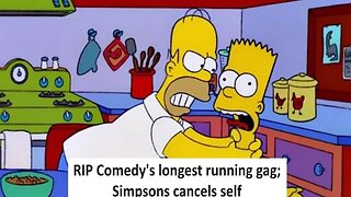 Homer wont choke Bart anymore, The Simpsons canceling themselves again say “times have changed”