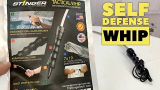 Self Defense Stinger Whip Unboxing