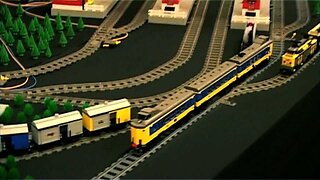 Dutch NS Lego Trains at Legoworld