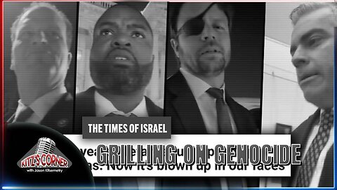 Congressmen GRILLED on Israel Genocide By Reporter